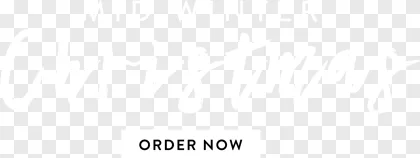 Mid Winter Christmas call to action banner on a transparent background.