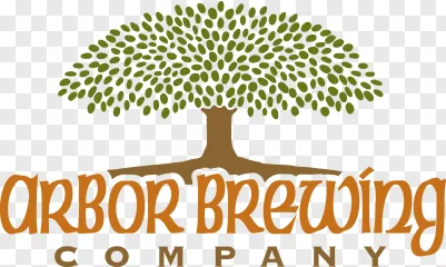 Arbor Brewing Company logo featuring a green tree on a transparent background.