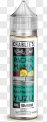 Charlie's Chalk Dust Pachamama e-liquid bottle on a transparent background.