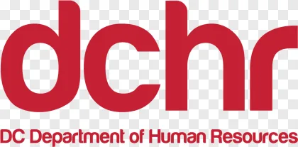 DC Department of Human Resources logo on a transparent background.