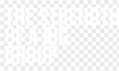 The Strength Of A Big Group typography text on a transparent background.