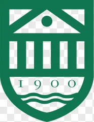 A green and black club crest logo on a transparent background.