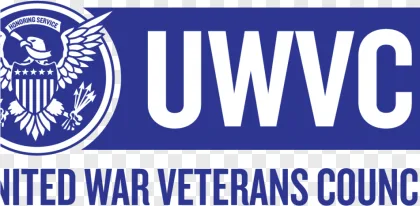 United War Veterans Council eagle logo on a transparent background.